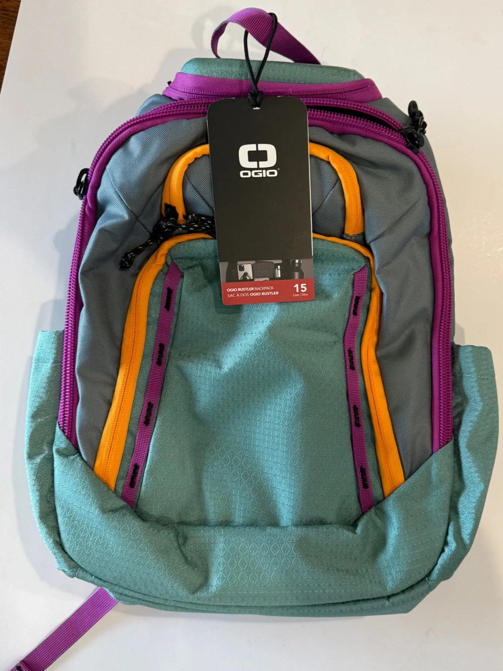 OGIO Renegade Backpack (Renegade Rustler, Mineral Blue)